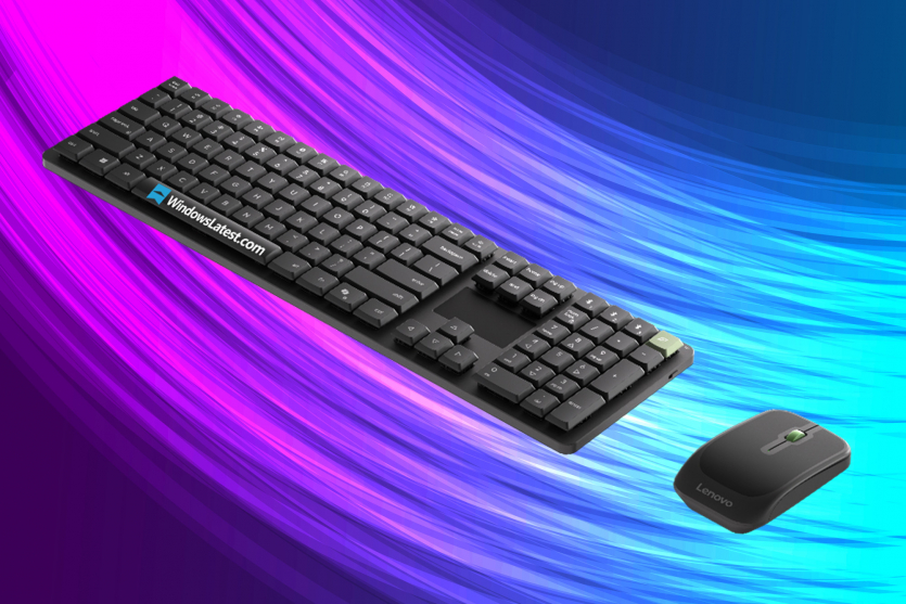 Lenovo Adaptable Keyboard: клавіатура і мишка, котрі заряджають самі себе та адаптують силу натискання