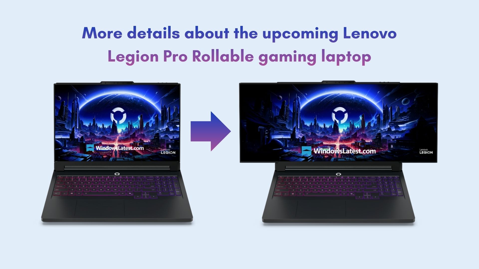 Как открывается Lenovo Legion Pro Rollable: характеристики и механизм