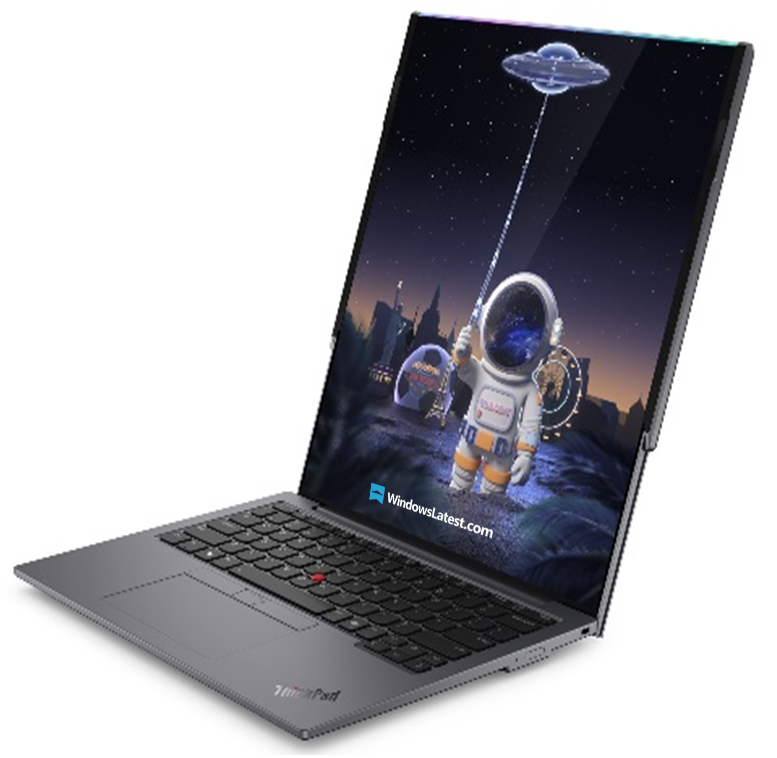 Ноутбук Lenovo ThinkPad Rollable XD: как вертикальный экран сворачивается назад