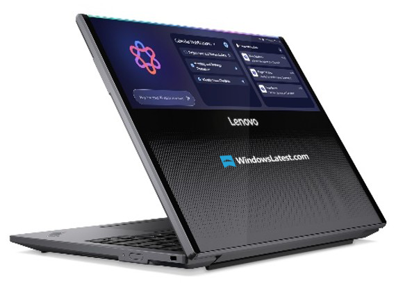Ноутбук Lenovo ThinkPad Rollable XD: как вертикальный экран сворачивается назад
